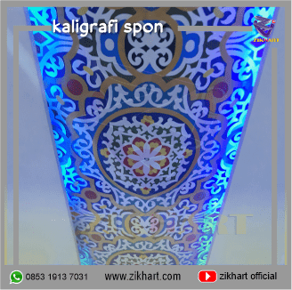 kaligrafi spon plapon