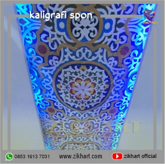 kaligrafi spon plapon