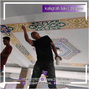 kaligrafi plapon