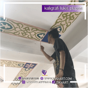 kaligrafi plapon
